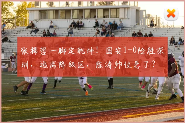 张稀哲一脚定乾坤！国安1-0险胜深圳，逃离降级区，陈涛帅位悬了？